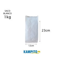 SACO BLANCO 1kg (100un)